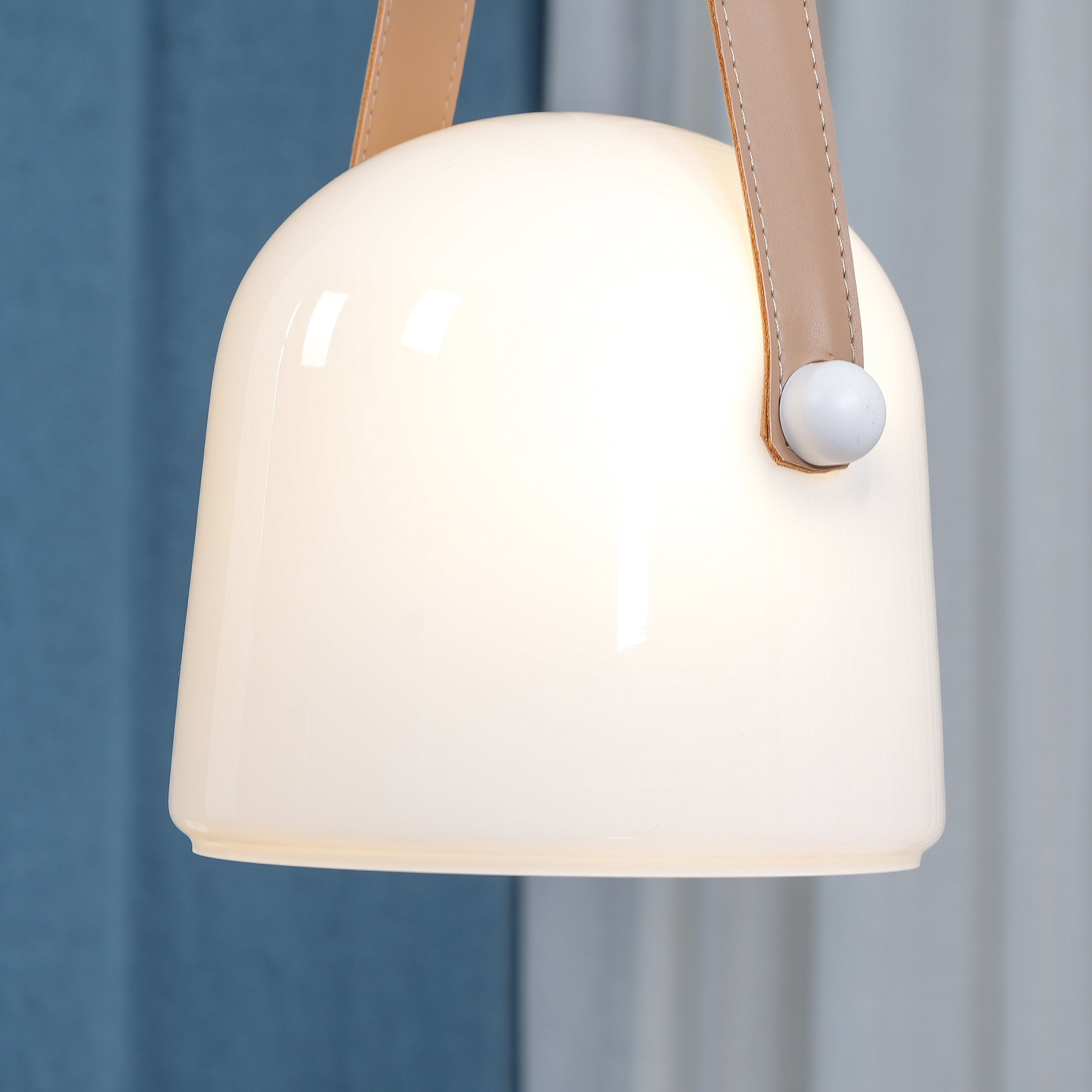 Averisce Leather Industrial Pendant Light - Letslighting