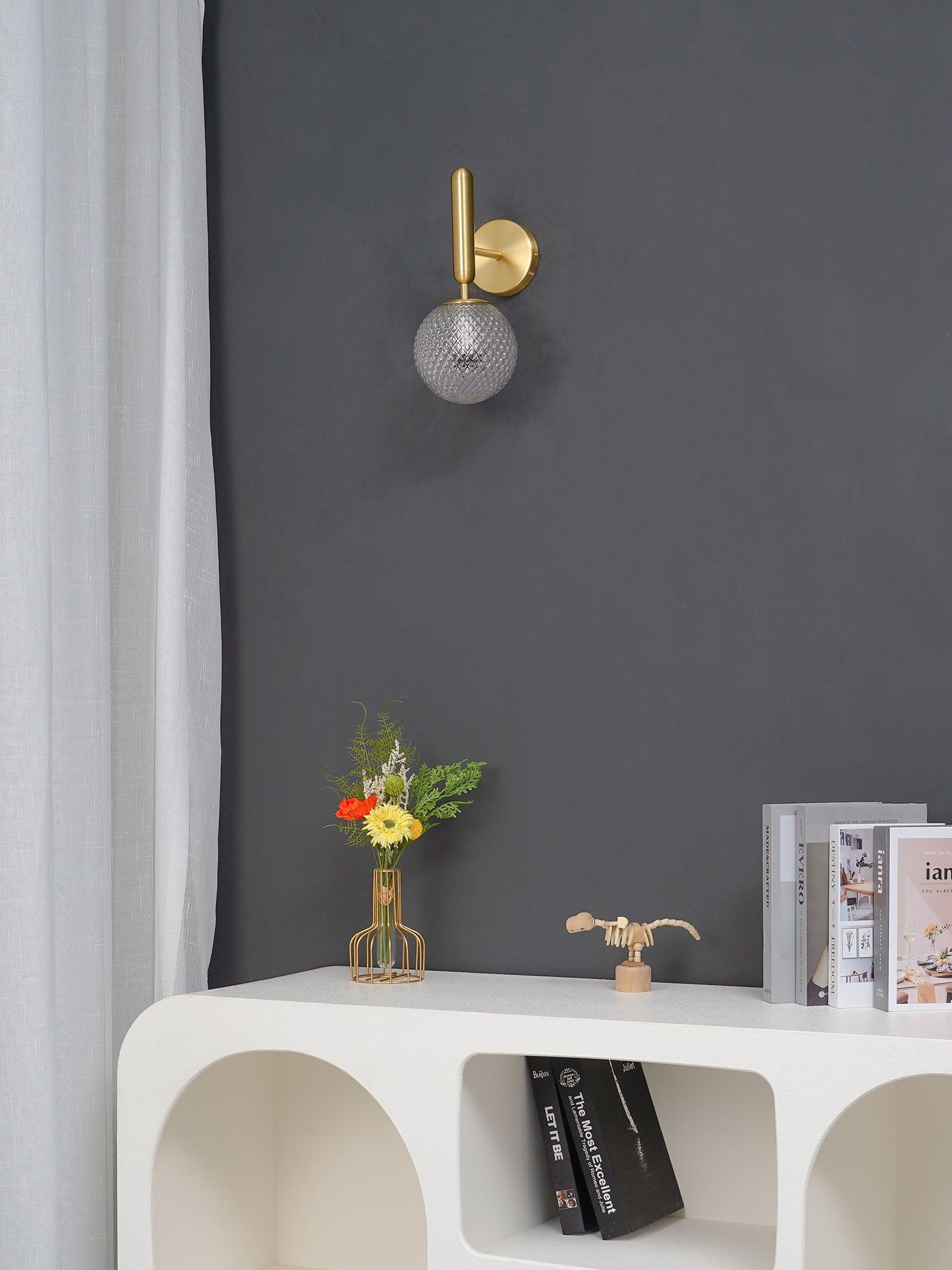 Culorara Modern Minimalist Brass Wall Lamp - Letslighting