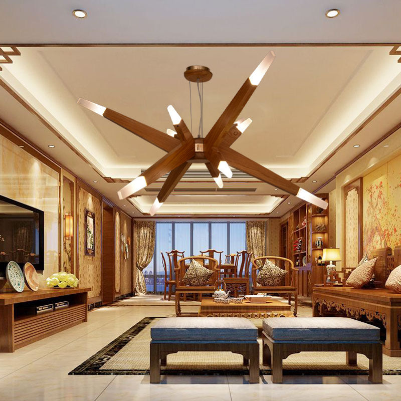 Muto Handmade Natural Branch Wood Pendant Light Living Room