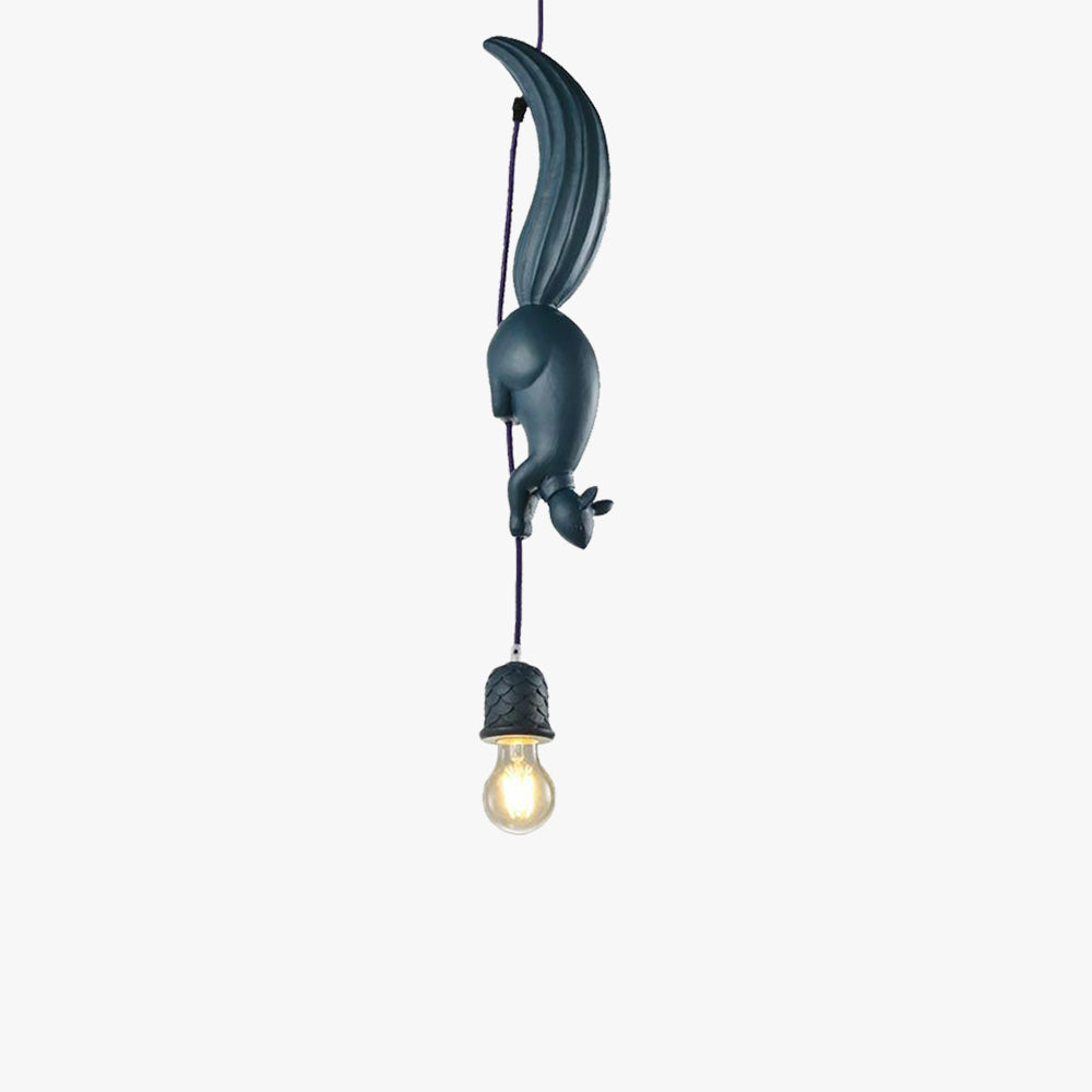 Valentina Pendant Light Squirrel Pinecone Modern Resin Restaurant - Letslighting