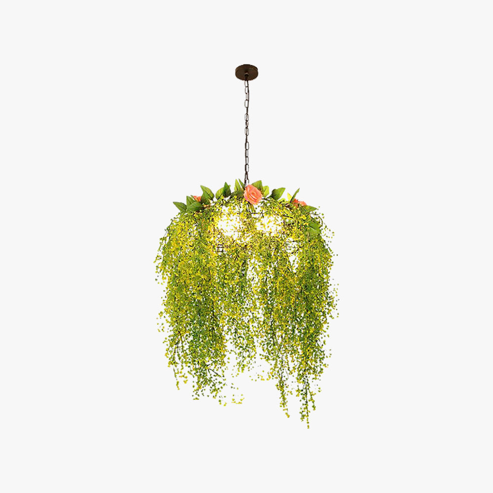 Ritta Art Natural Plant/Flower Decor Pendant Light Living Room