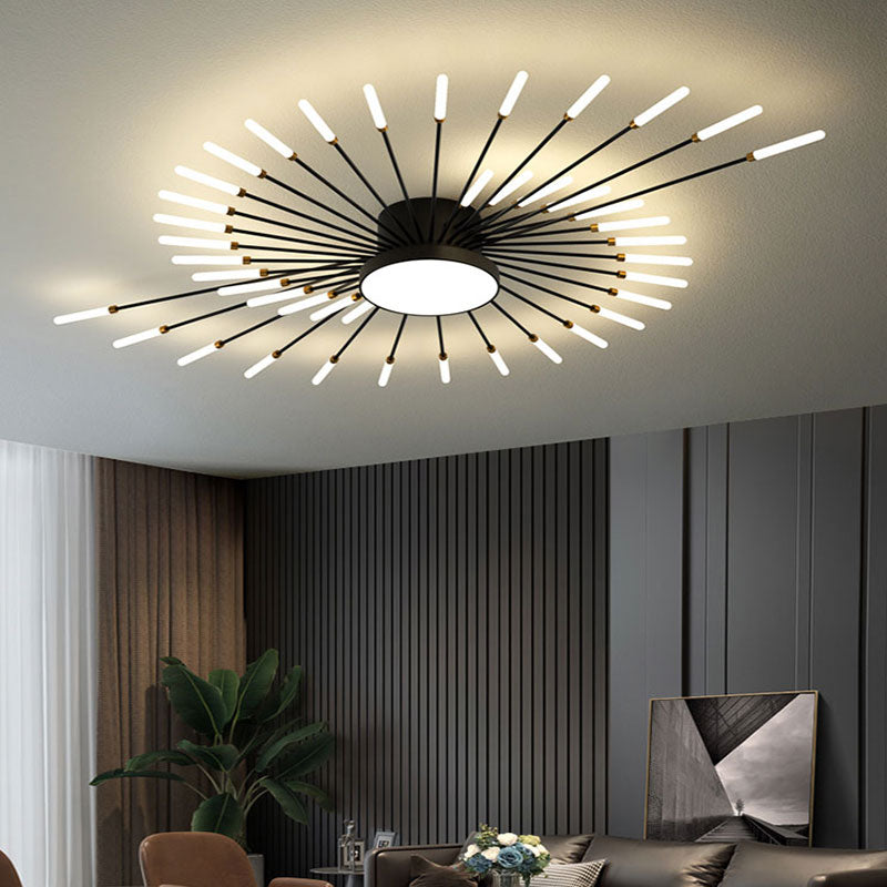 Arisha Modern Home Decoration Fireworks LED Ceiling Light - Letslighting