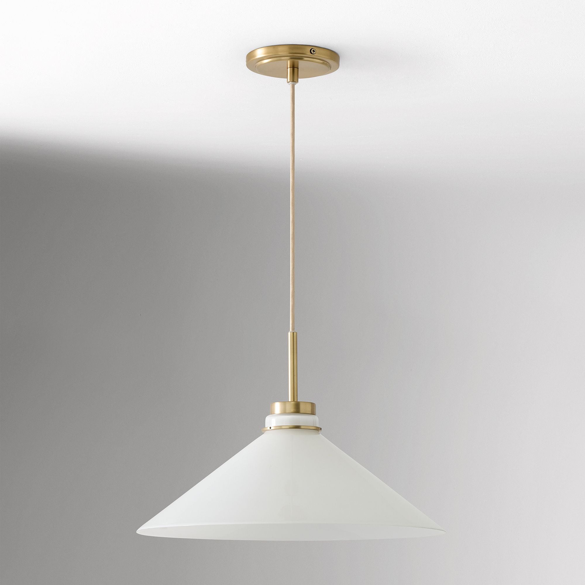 Grange Pendant Light Metal&Glass
