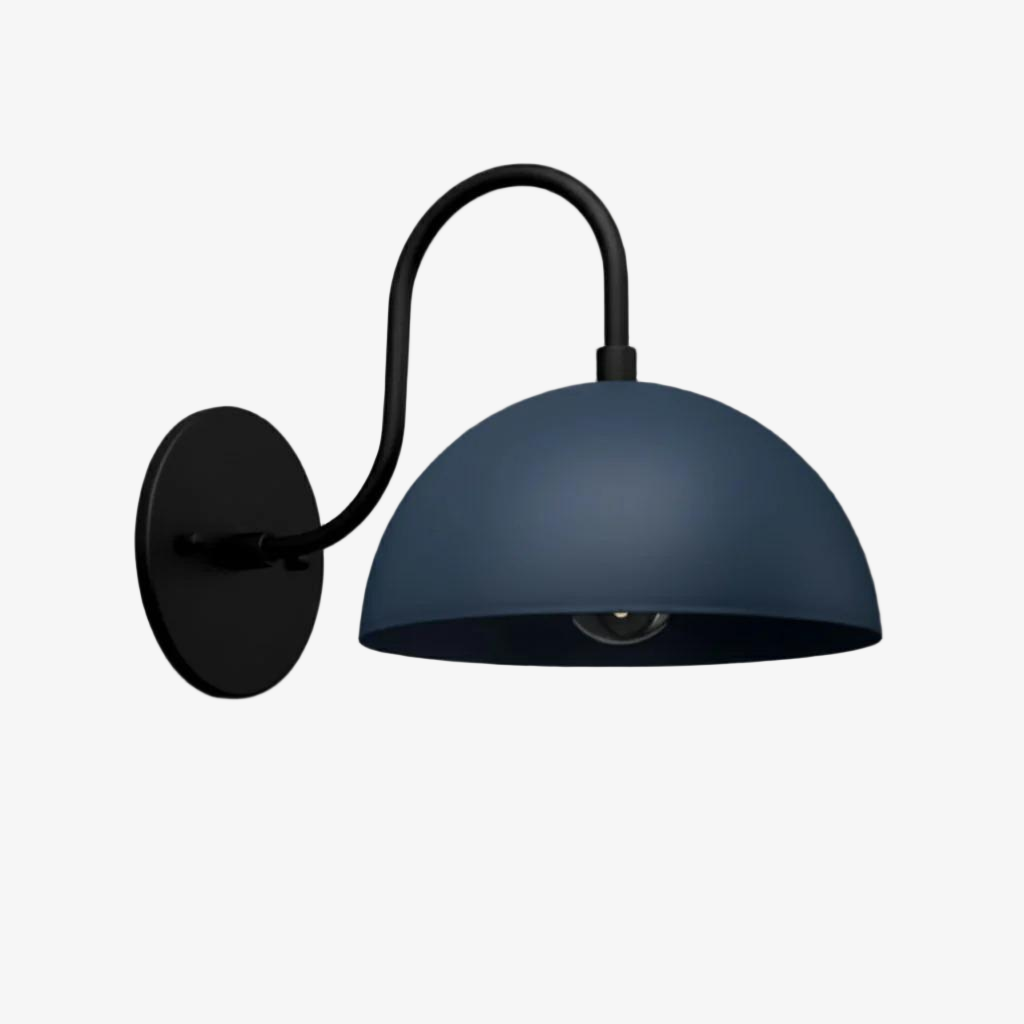 Disc Wall Sconce Metal Modern Vintage Hallway