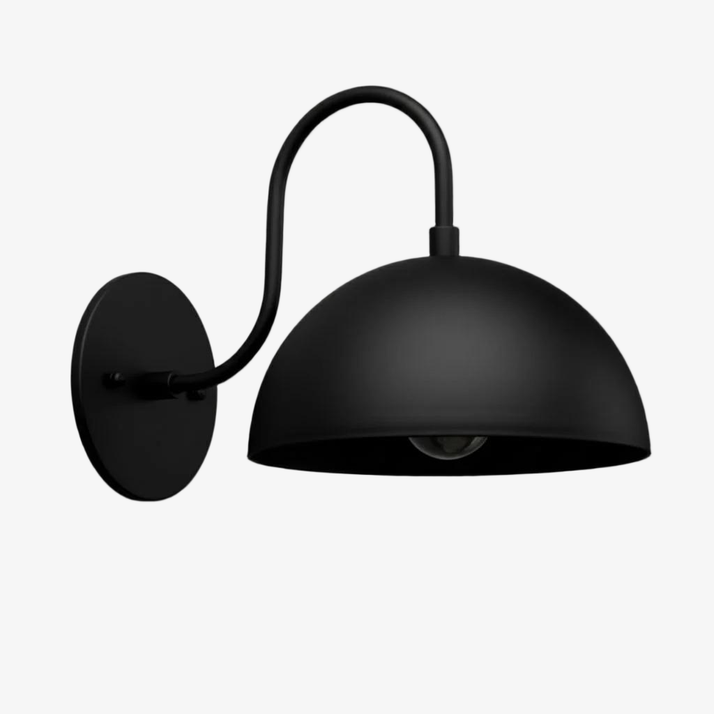 Disc Wall Sconce Metal Modern Vintage Hallway