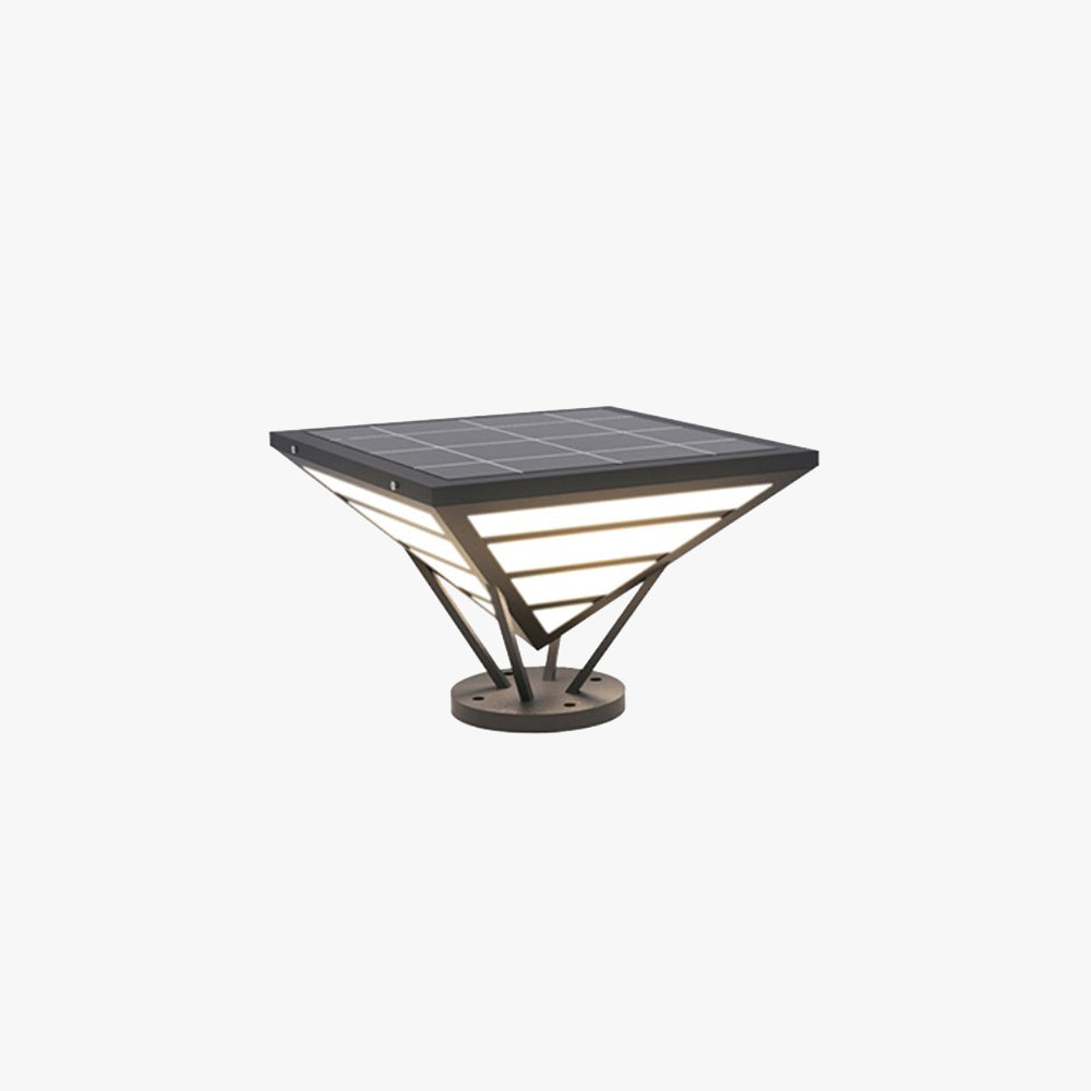 Ray Modern Diamond Metal Outdoor Table Lamps, Warm Light - Letslighting