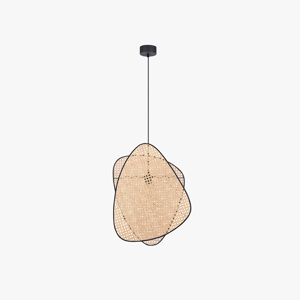 Ritta Wabi Sabi Rattan Pendant Light, Willow weave - Letslighting