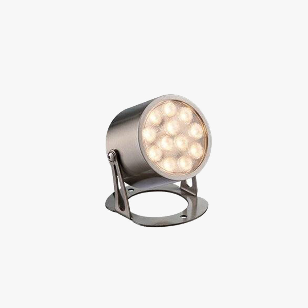 Ray Modern Cylindrical Outdoor Under Water Spotlight