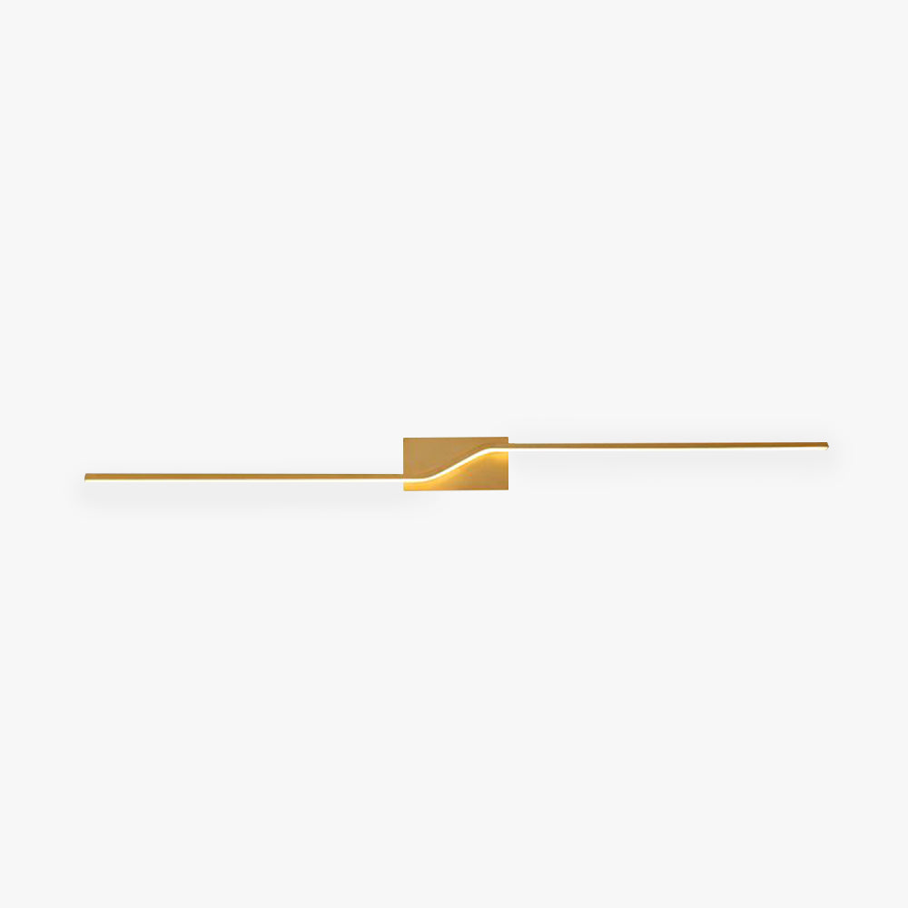Arisha Luxury Curved Linear Wall Lamp - Letslighting