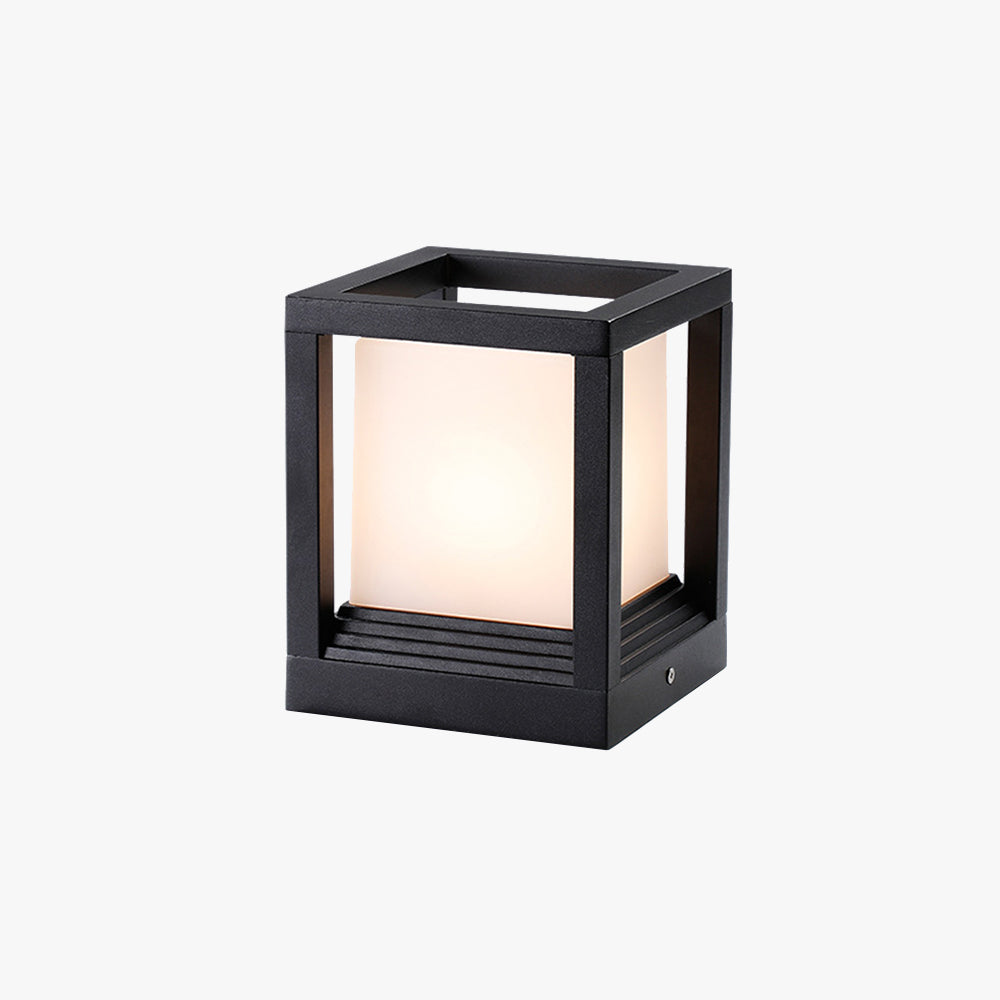 Ray Modern Rectangular Metal Outdoor Lamps