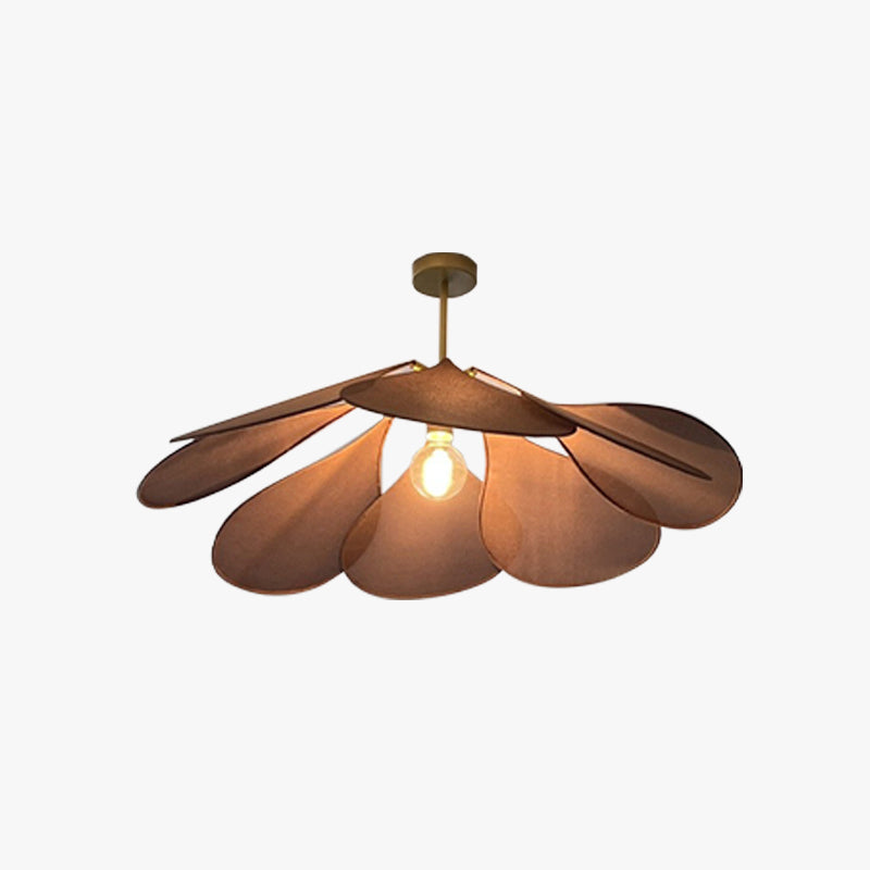 Ritta Pendant Light Vintage Rustic Wabi Sabi Fabric - Letslighting