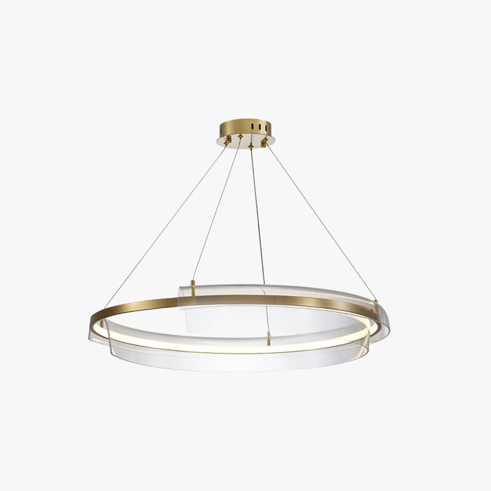 Arisha Minimalist Annular Metal Pendant Light