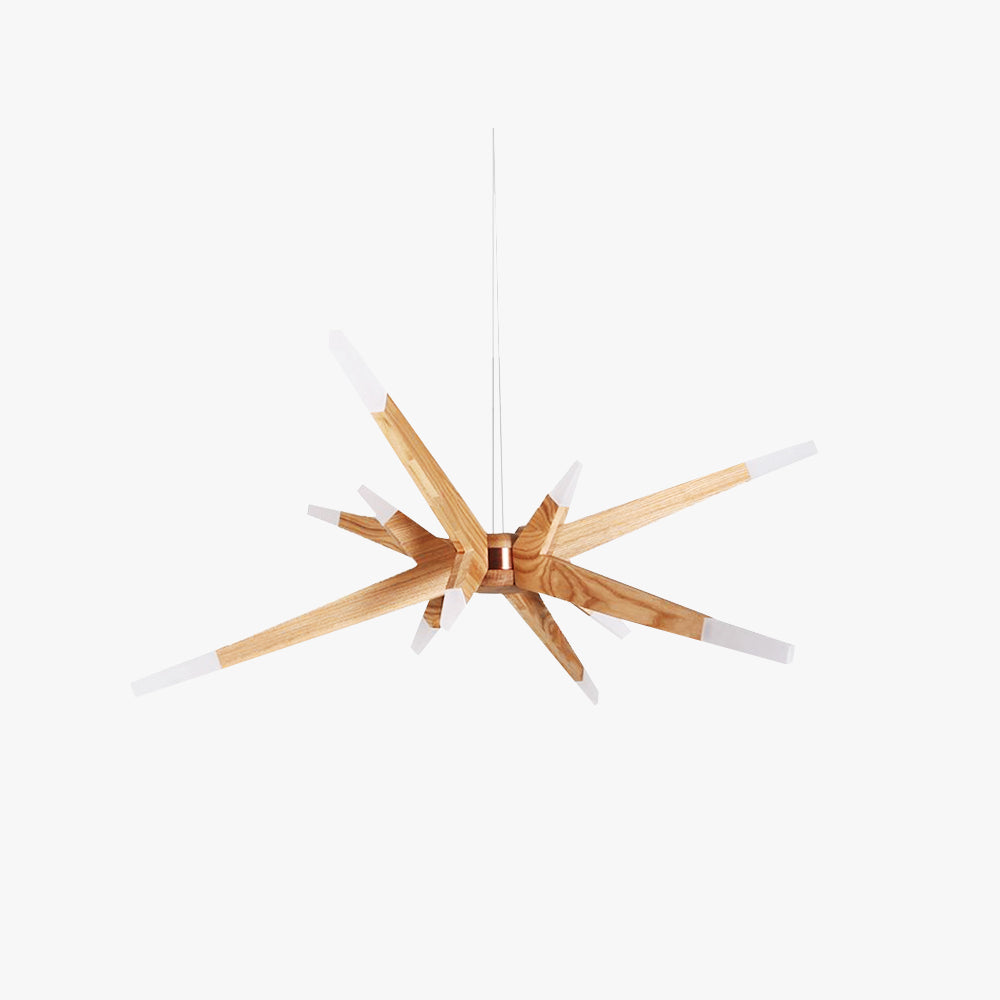 Muto Handmade Natural Branch Wood Pendant Light Living Room