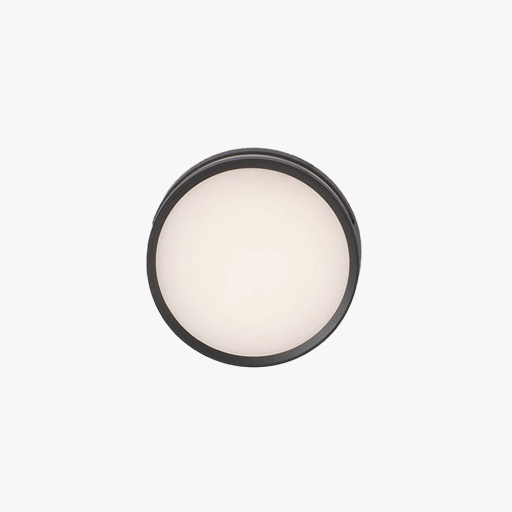 Ray Modern Round Metal Acrylic Outdoor Waterproof Wall Lamp