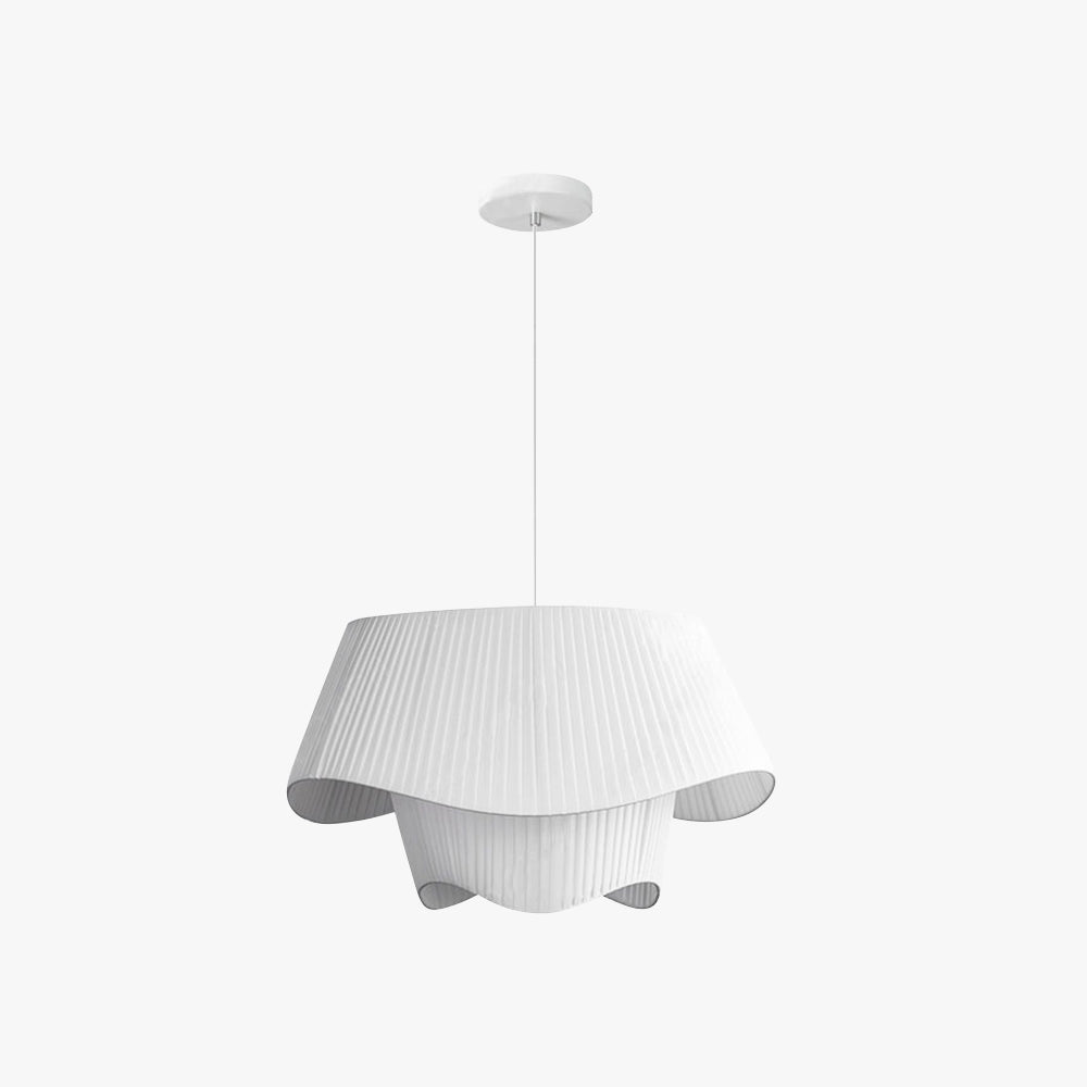 Ritta French Country Fabric Pendant Light - Letslighting