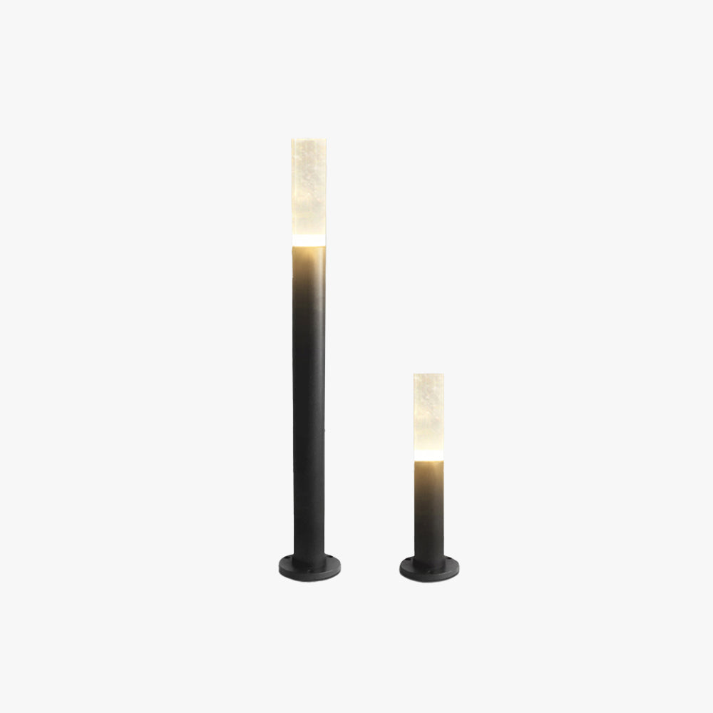 Ray Metal Cylindrical Outdoor Path Light