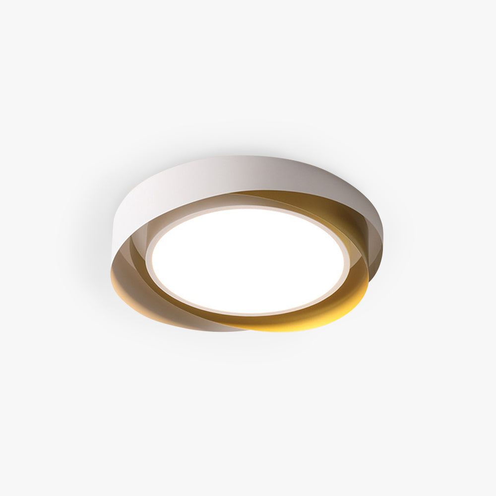 Arisha Modern Geometric Acrylic Flush Mount Ceiling Light - Letslighting