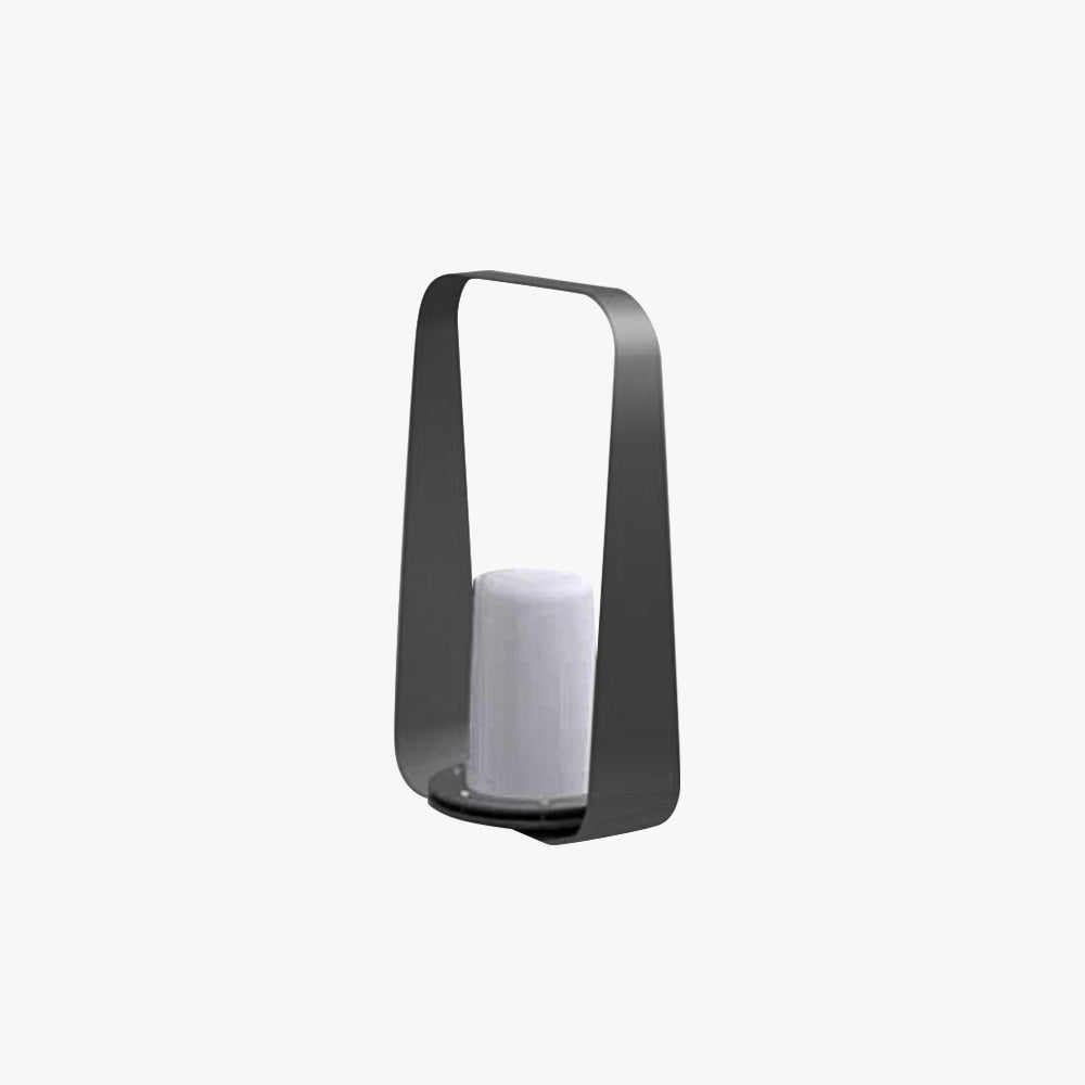 Ray Minimalist Portable Rechargeable Lamp de Table Coffee/Gray