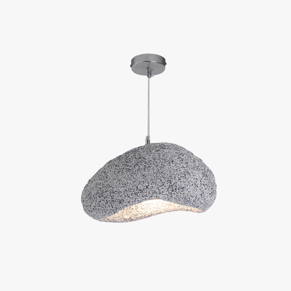 Avi Wabi Sabi Bread Shape Resin Pendant Light, 2 Color - Letslighting