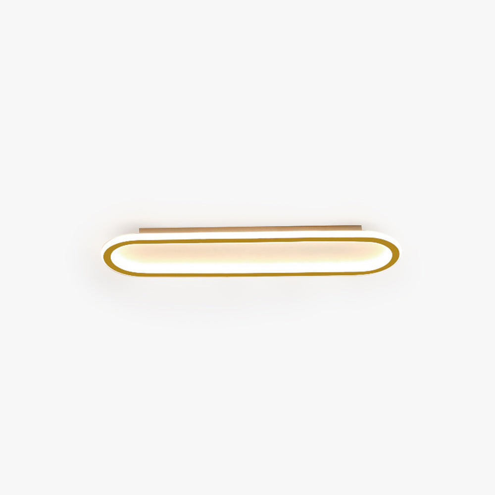 Arisha Minimalist Rectangular Flush Mount Ceiling Light - Letslighting