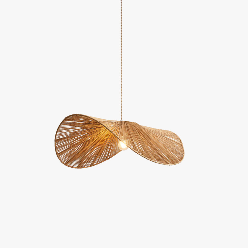 Ritta Rustic Twine Pendant Light - Letslighting