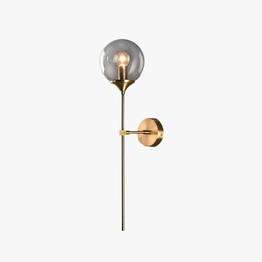 Valentina Modern Globe Glass Wall Lamp - Letslighting
