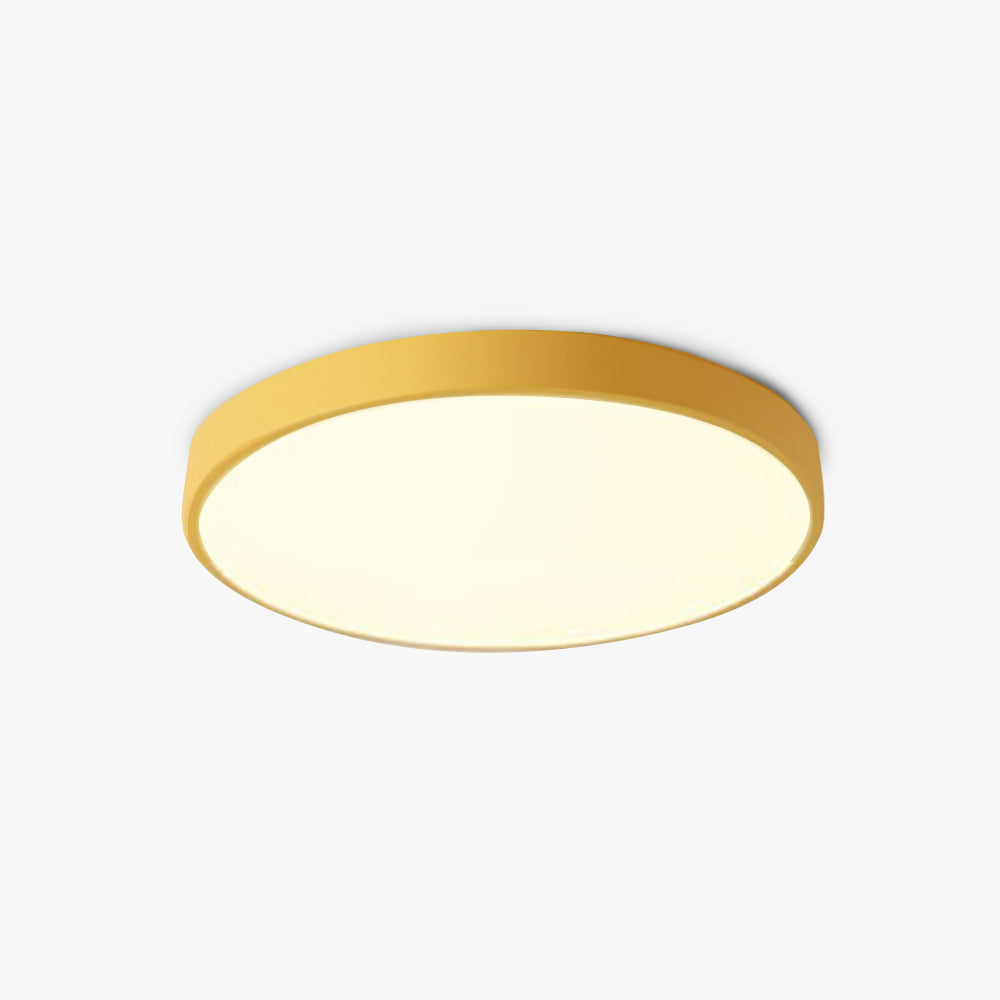 Valentina Ceiling Light Round Flush Mount Bedroom - Letslighting