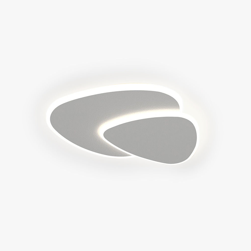 Arisha Designer Geometric Acrylic Flush Mount Ceiling Light - Letslighting