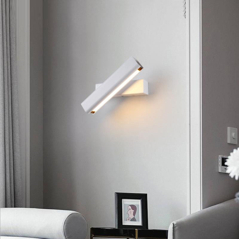 Arisha Modern Rectangles Metal Rotatable Wall Lamp