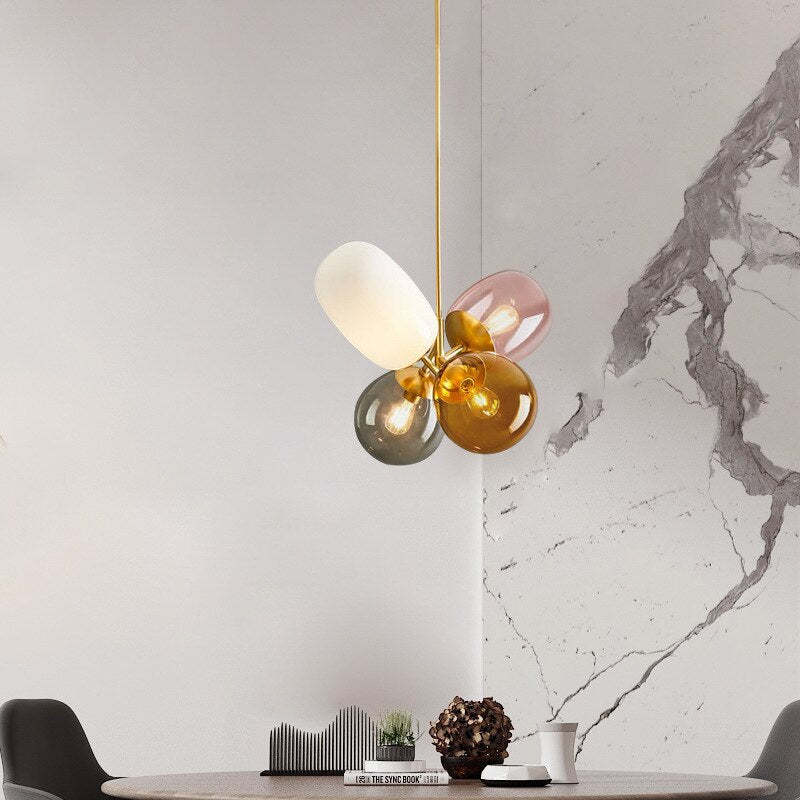 Valentina Colorful Balloon Glass Creative Pendant Light