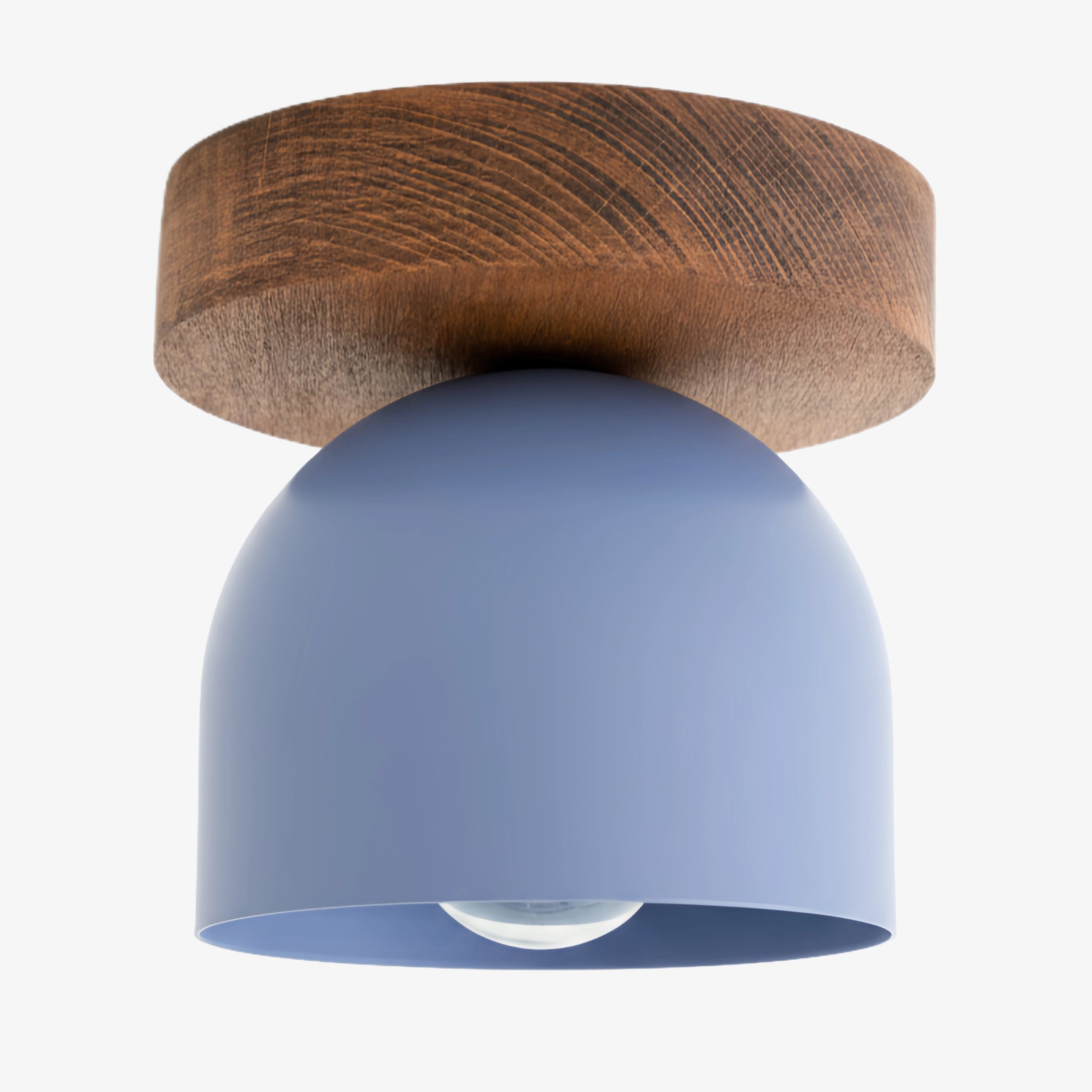 Chroma Ceiling Light Wood Metal Fixture