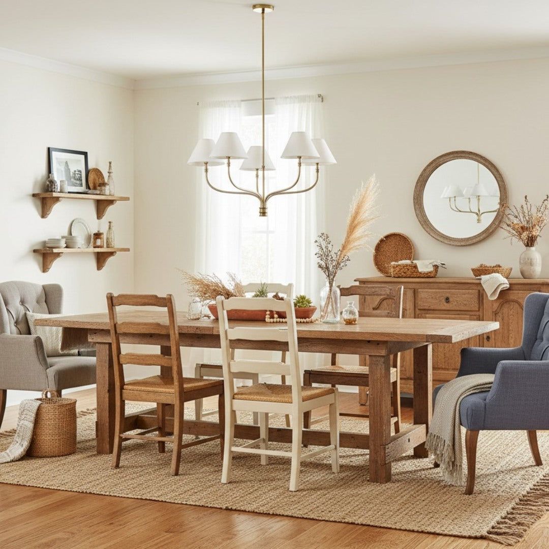 Verge Multi-light Fabric Chandelier