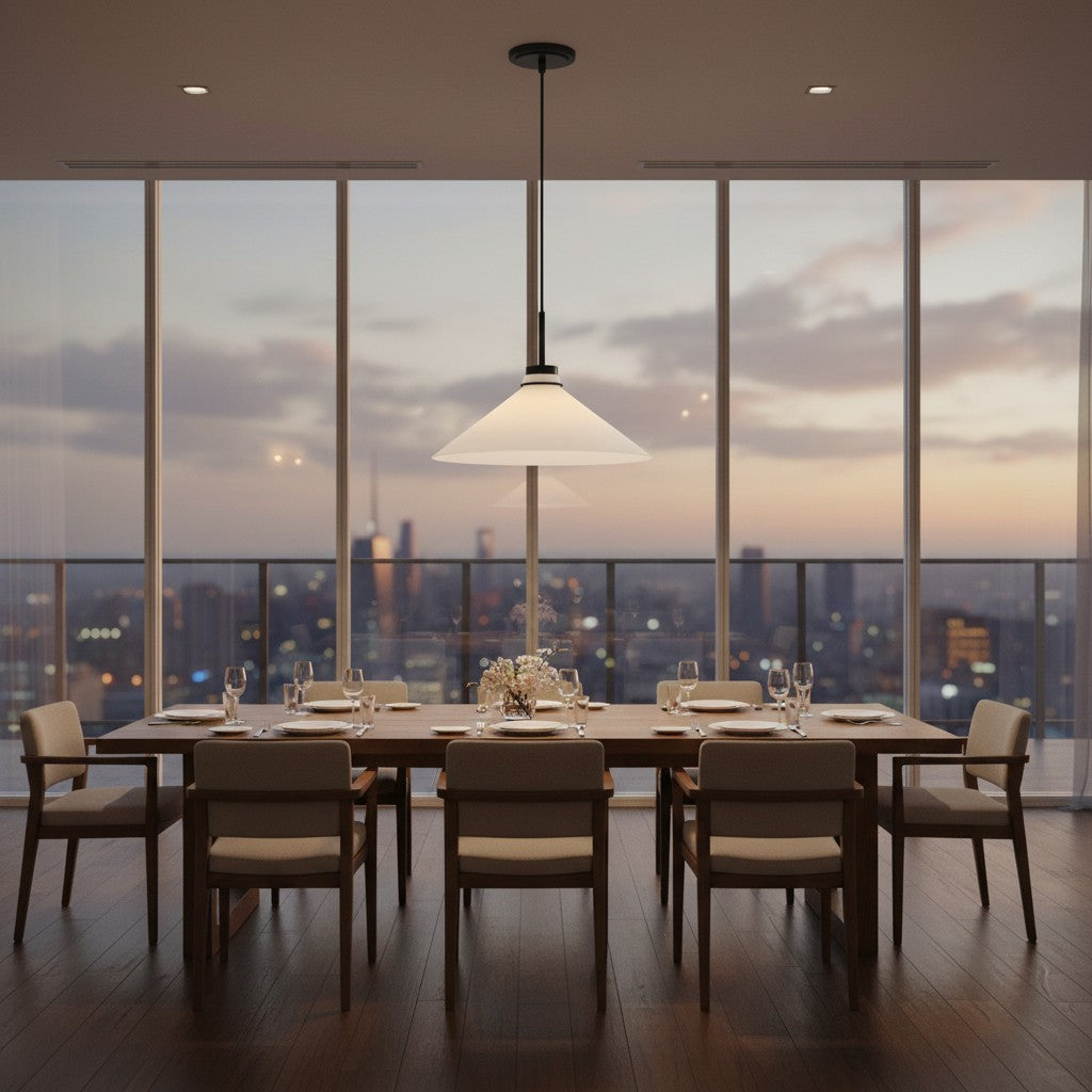 Grange Pendant Light Metal&Glass