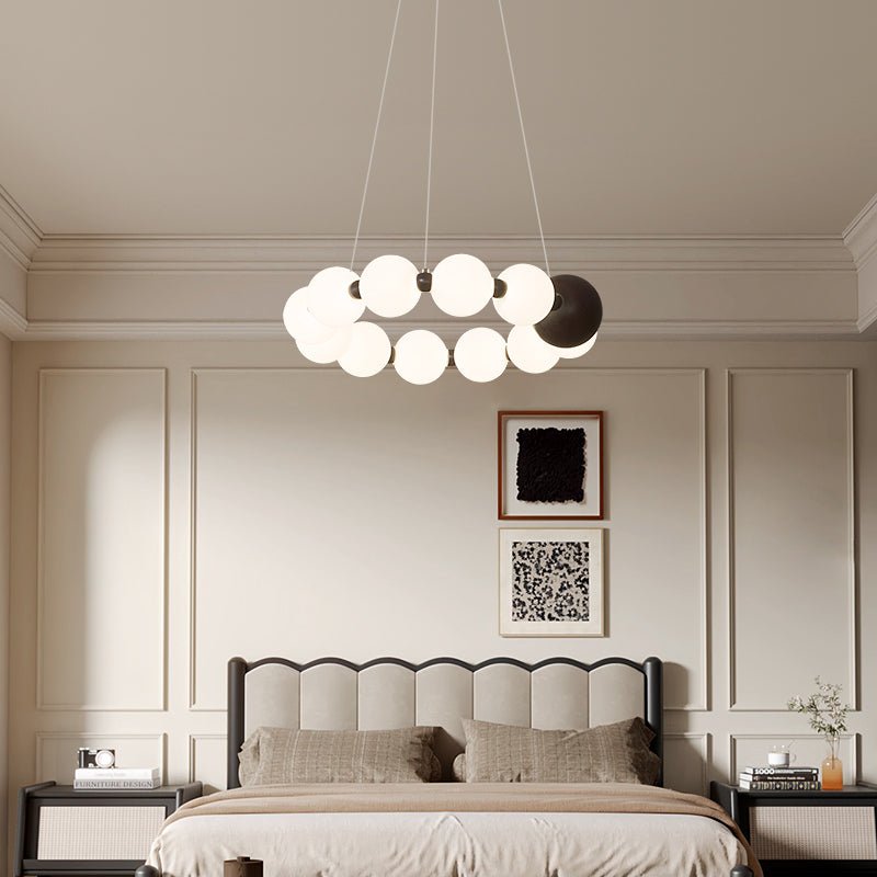 Celestial Bead Ring Chandelier - Letslighting