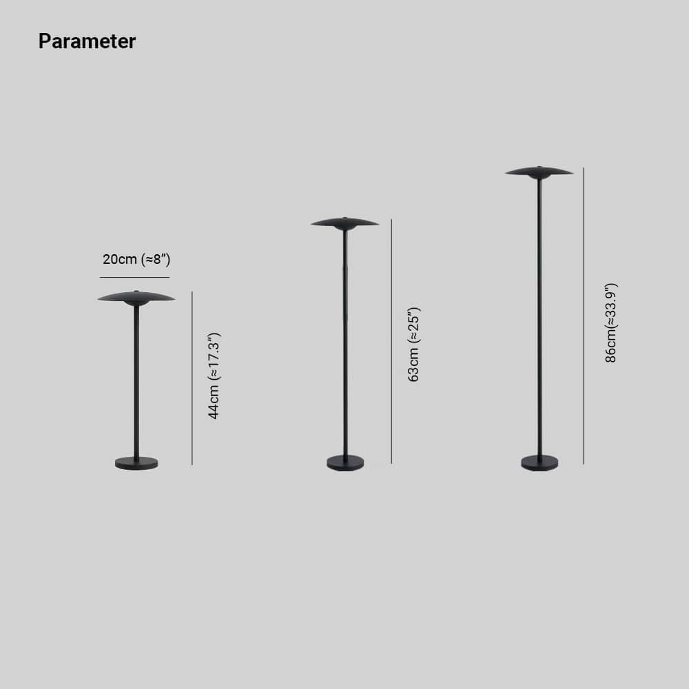 Arisha Umbrella Rechargeable Outdoor Floor Lamp - Letslighting