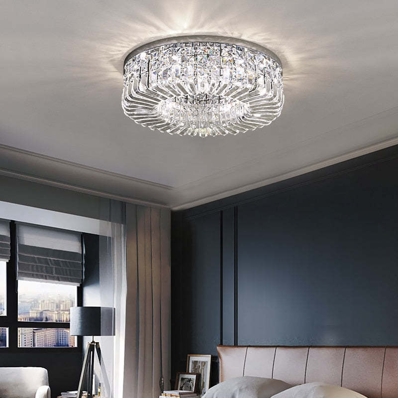 Kristy Luxury Flush Mount /Crystal Ceiling Light - Letslighting