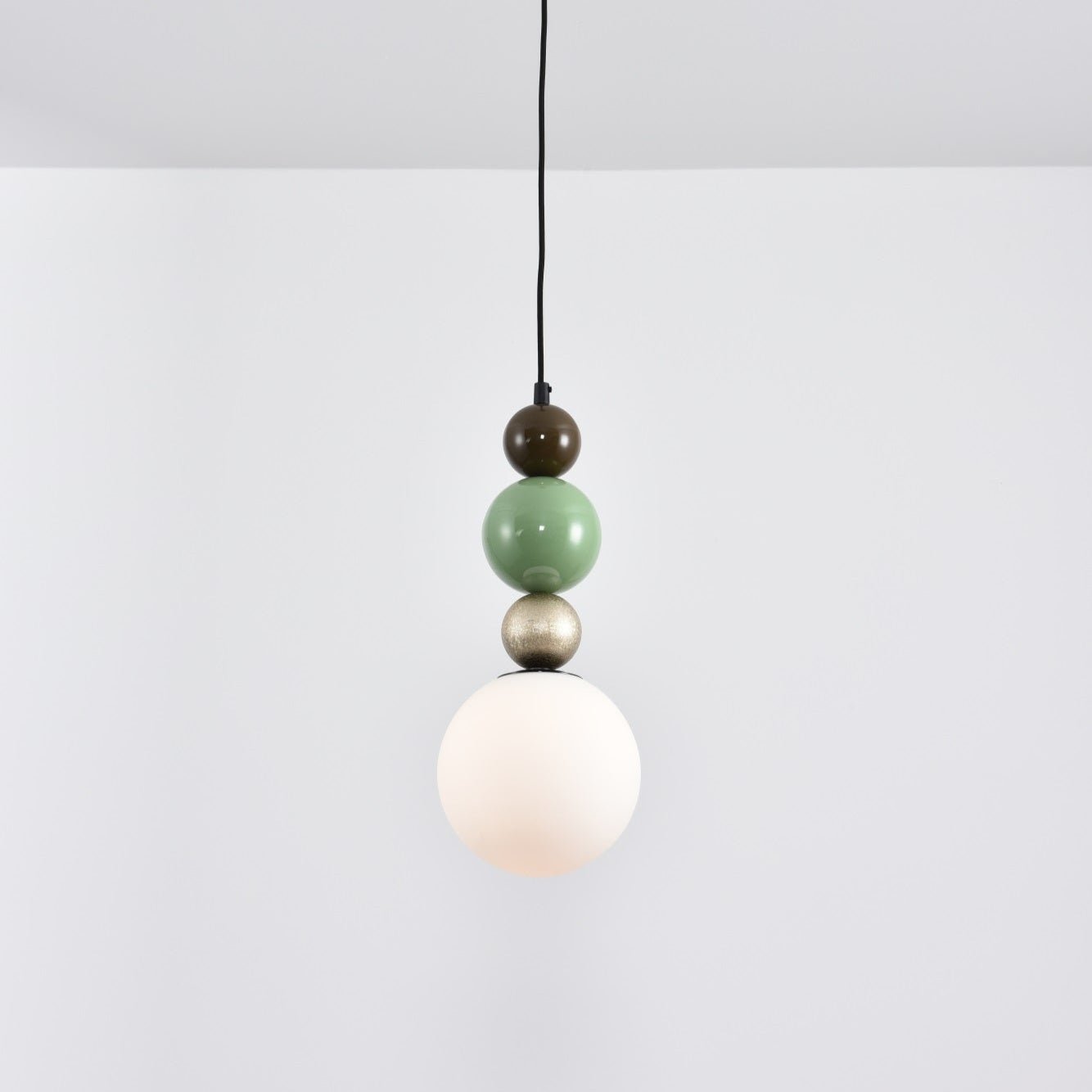 Eshaisra Nordic Art Round Balls Stacking Glass Pendant Lamp - Letslighting