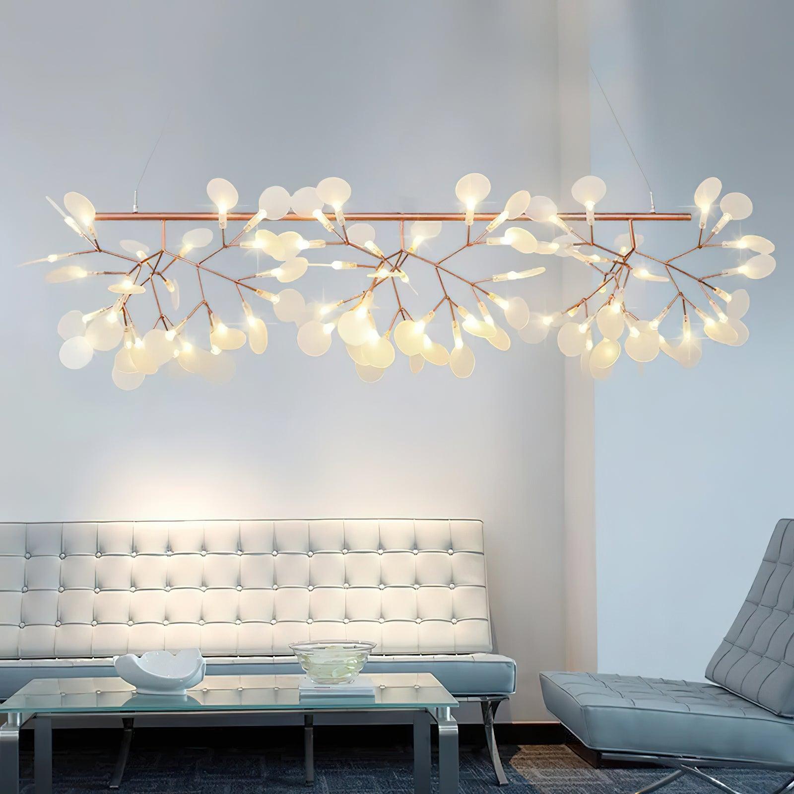 Lustra Chandelier LED Branch Long Linear Artistic - Letslighting