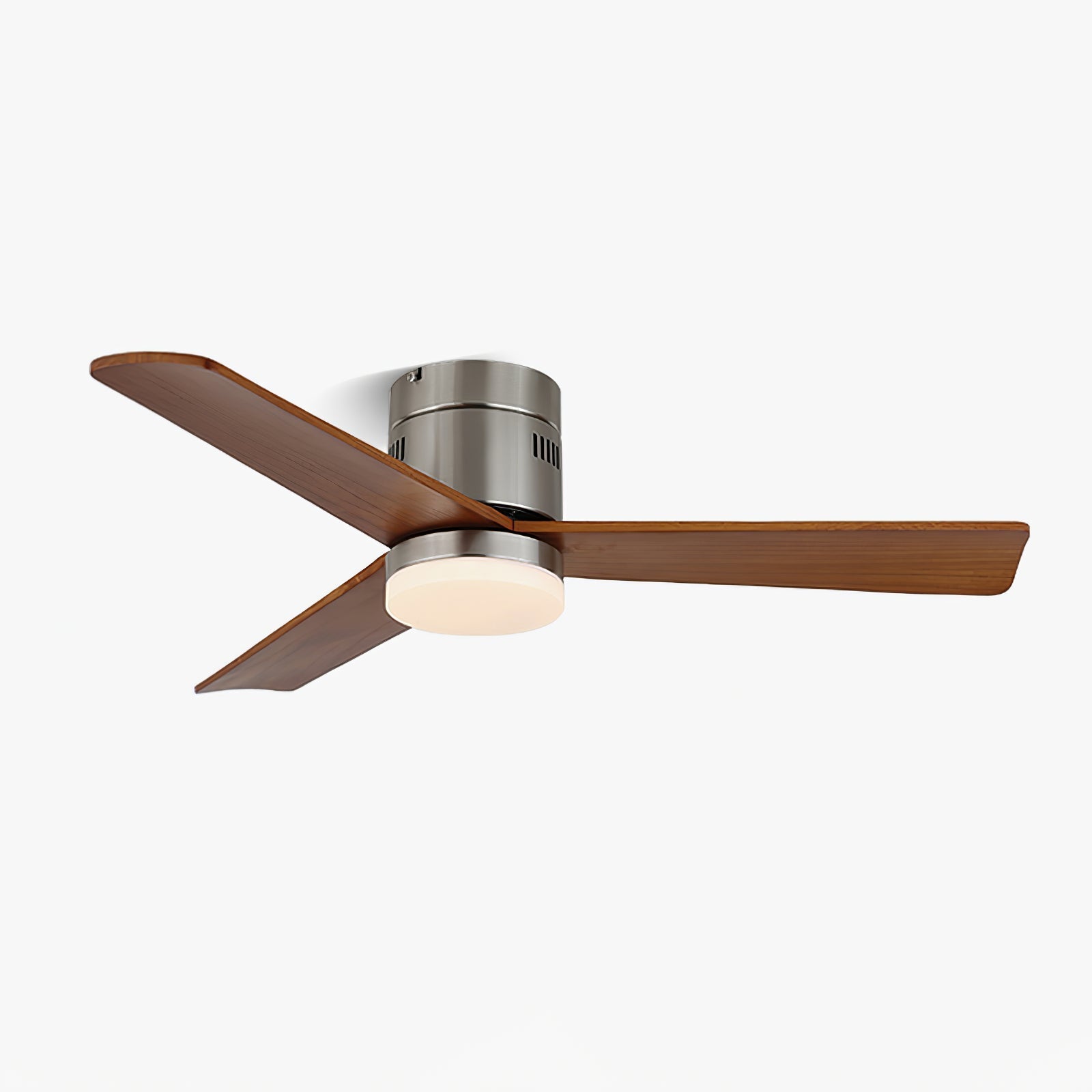 Eris Minimalist Wood Ceiling Fan Light - Letslighting