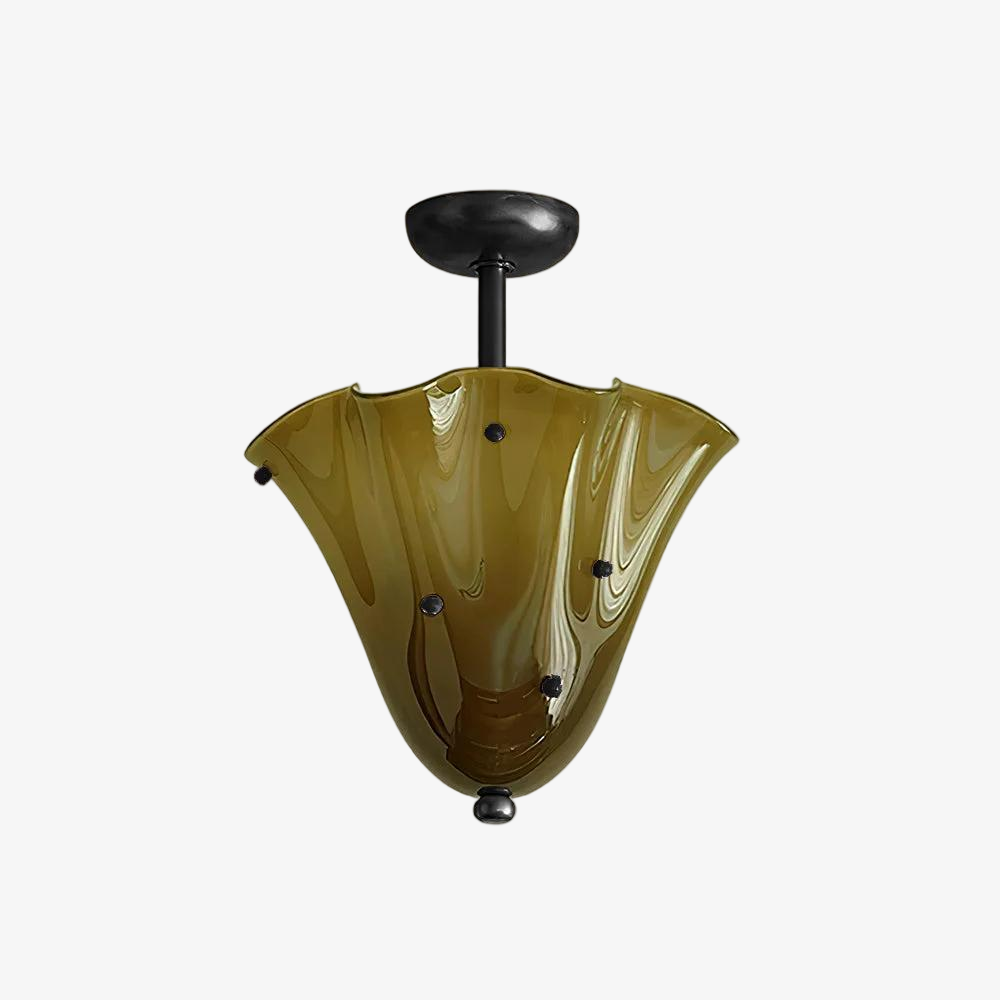 Musa Decorative Glass Ceiling Light Modern