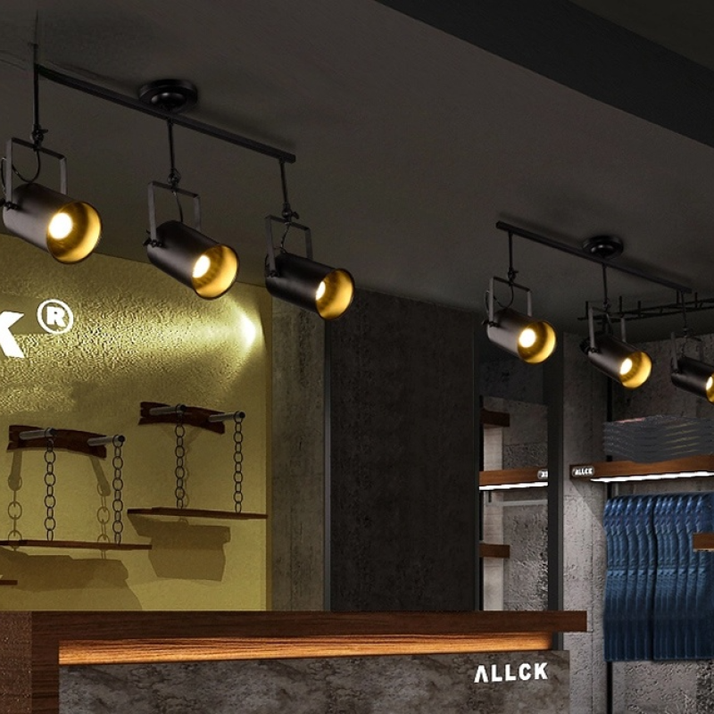 Epoch Vintage Adjustable  Spotlight Ceiling Light
