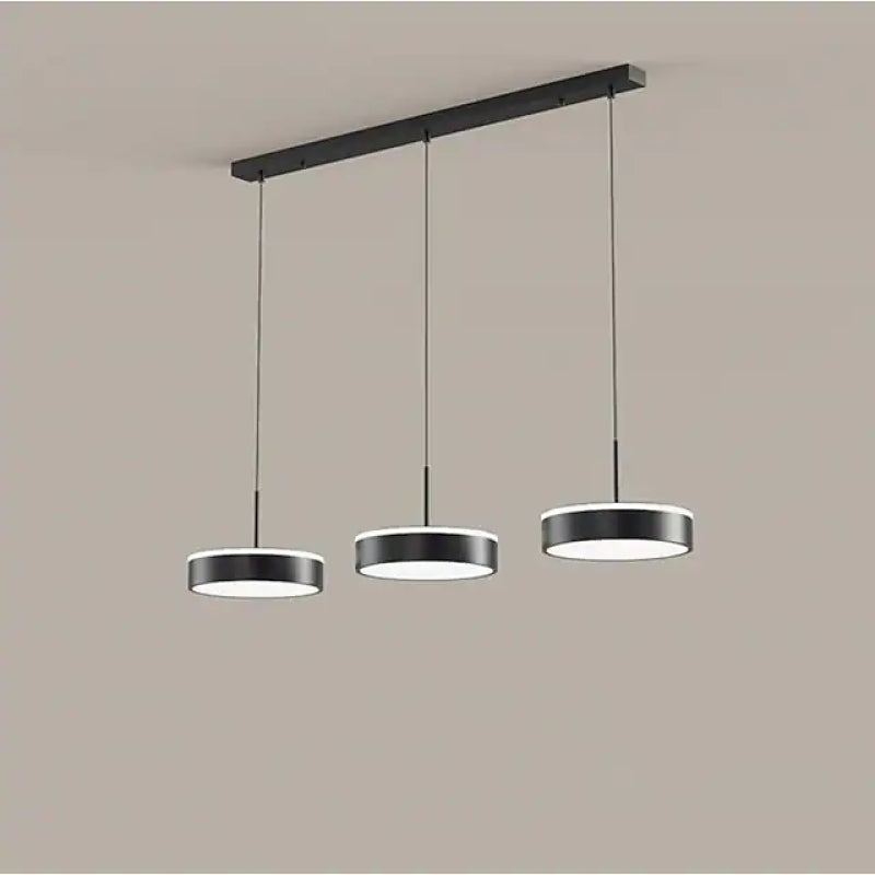 Arisha Pendant Light Cluster Metal Acrylic Bar