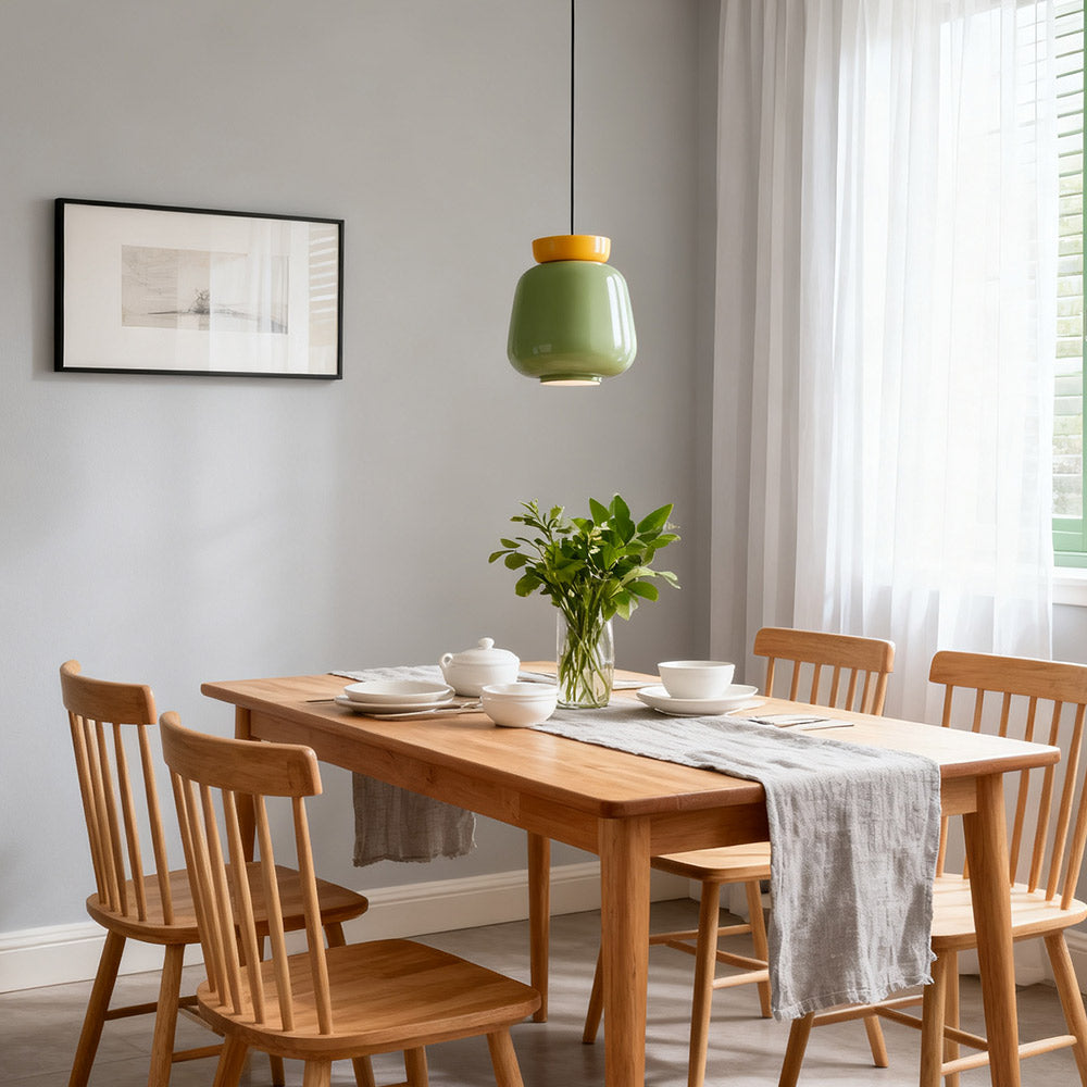 Hues Ceramic Bowl  Pendant Light
