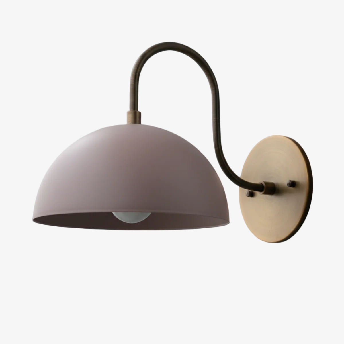 Disc Wall Sconce Metal Modern Vintage Hallway
