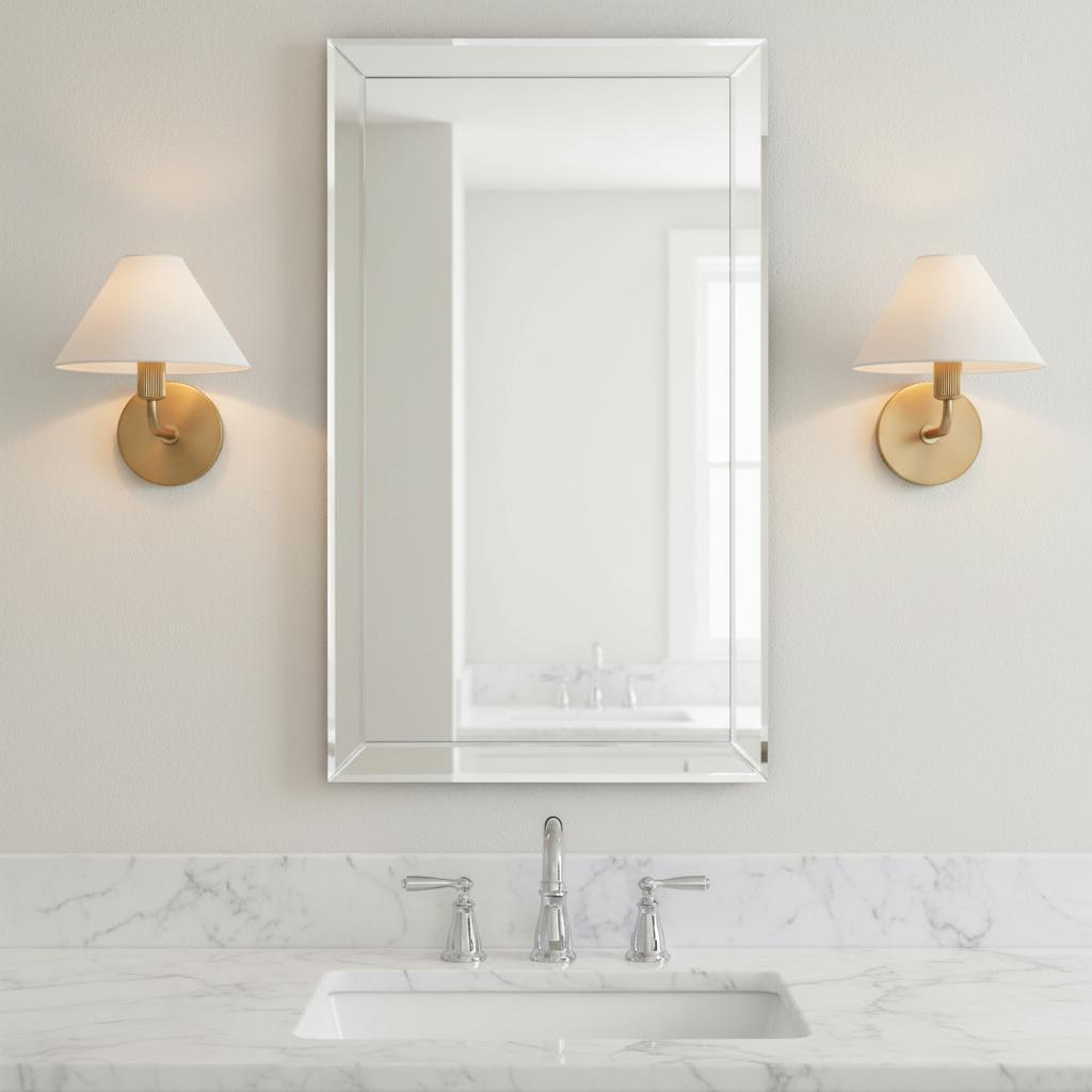 Vector Fabric Brass Wall Sconce
