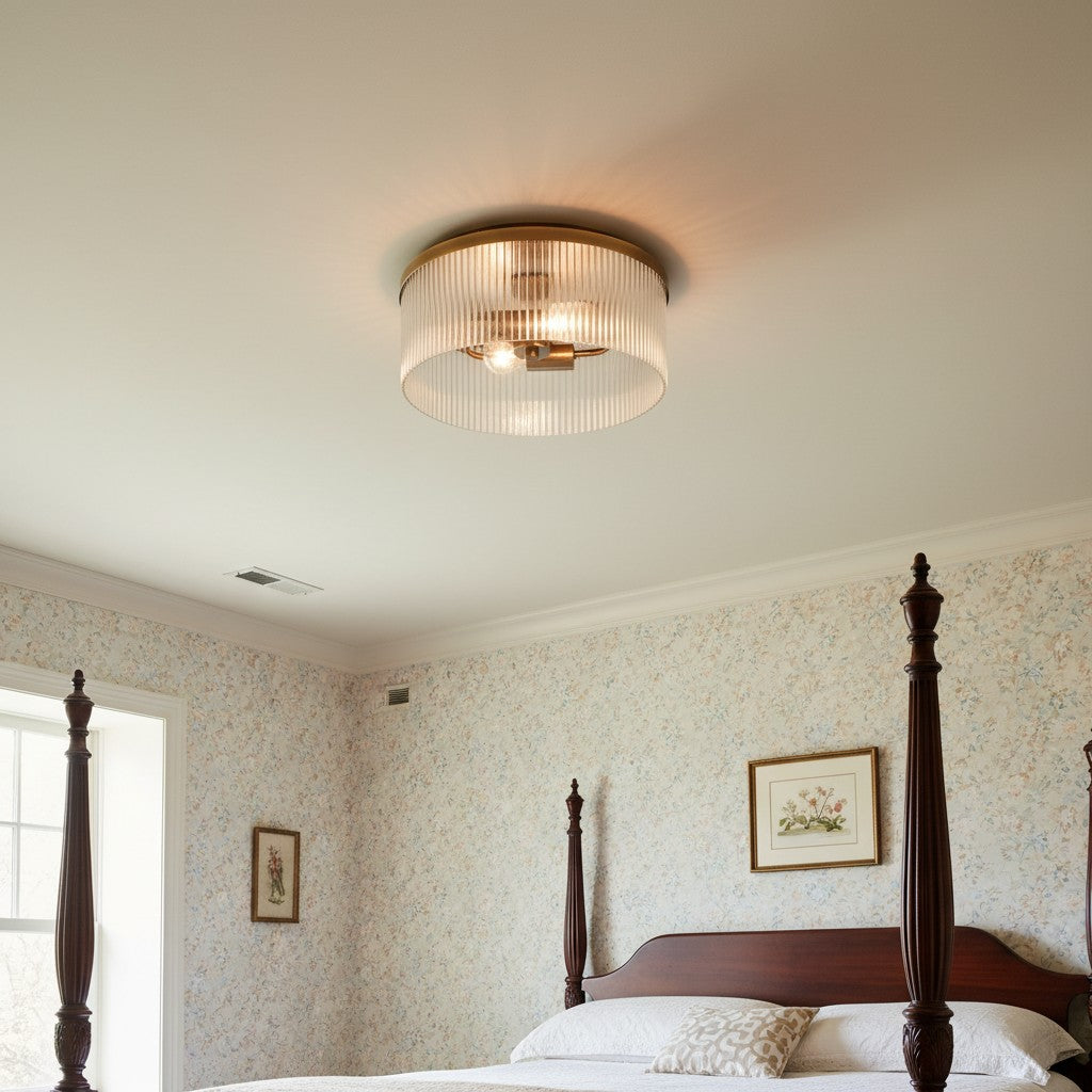 Haze Ceiling Light Glass&Metal
