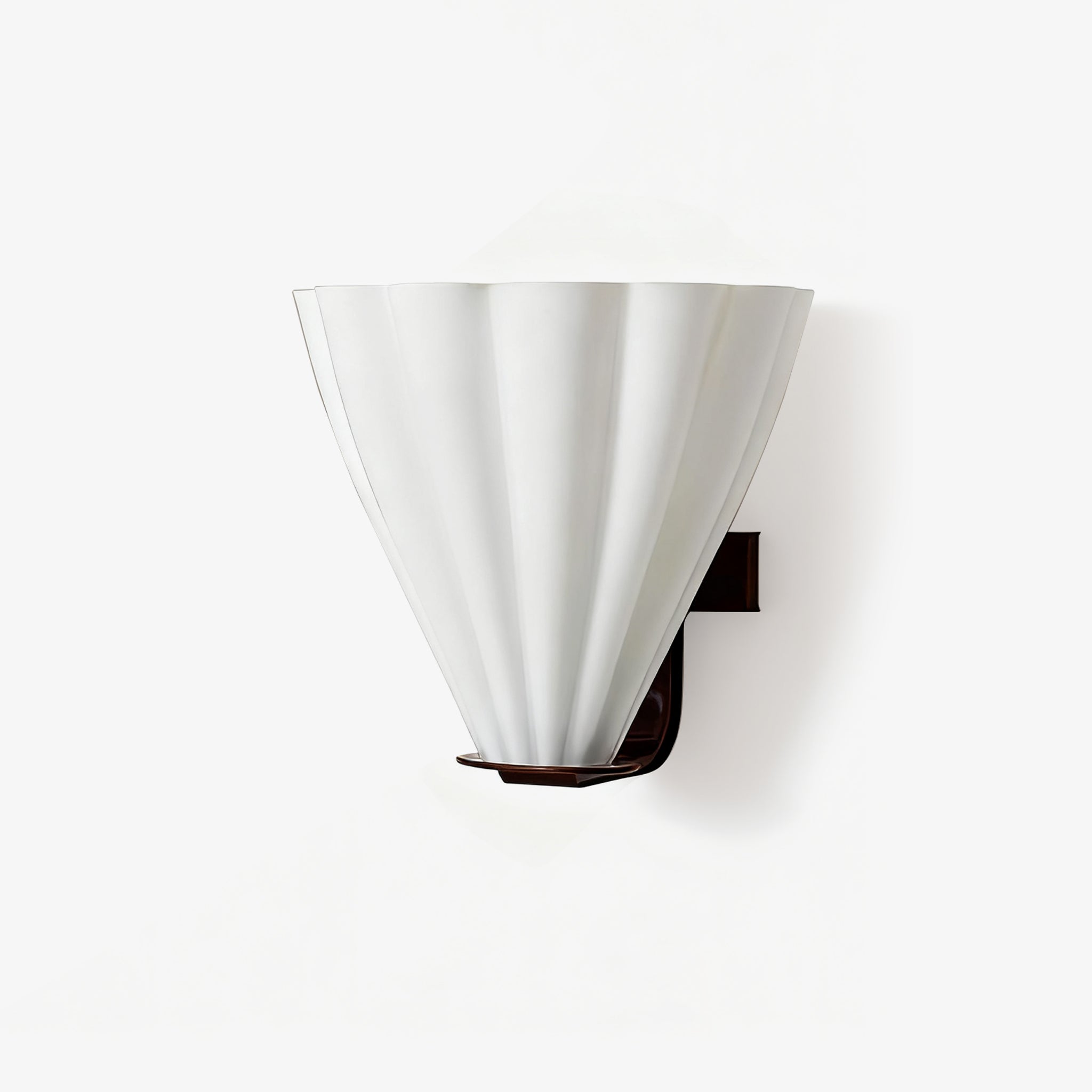 Fan Shaped Glass Wall Sconce - Letslighting