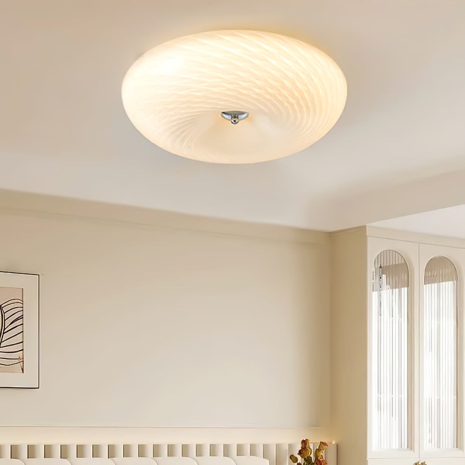 Comarion Modern Minimalist Art Glass Ceiling Light - Letslighting