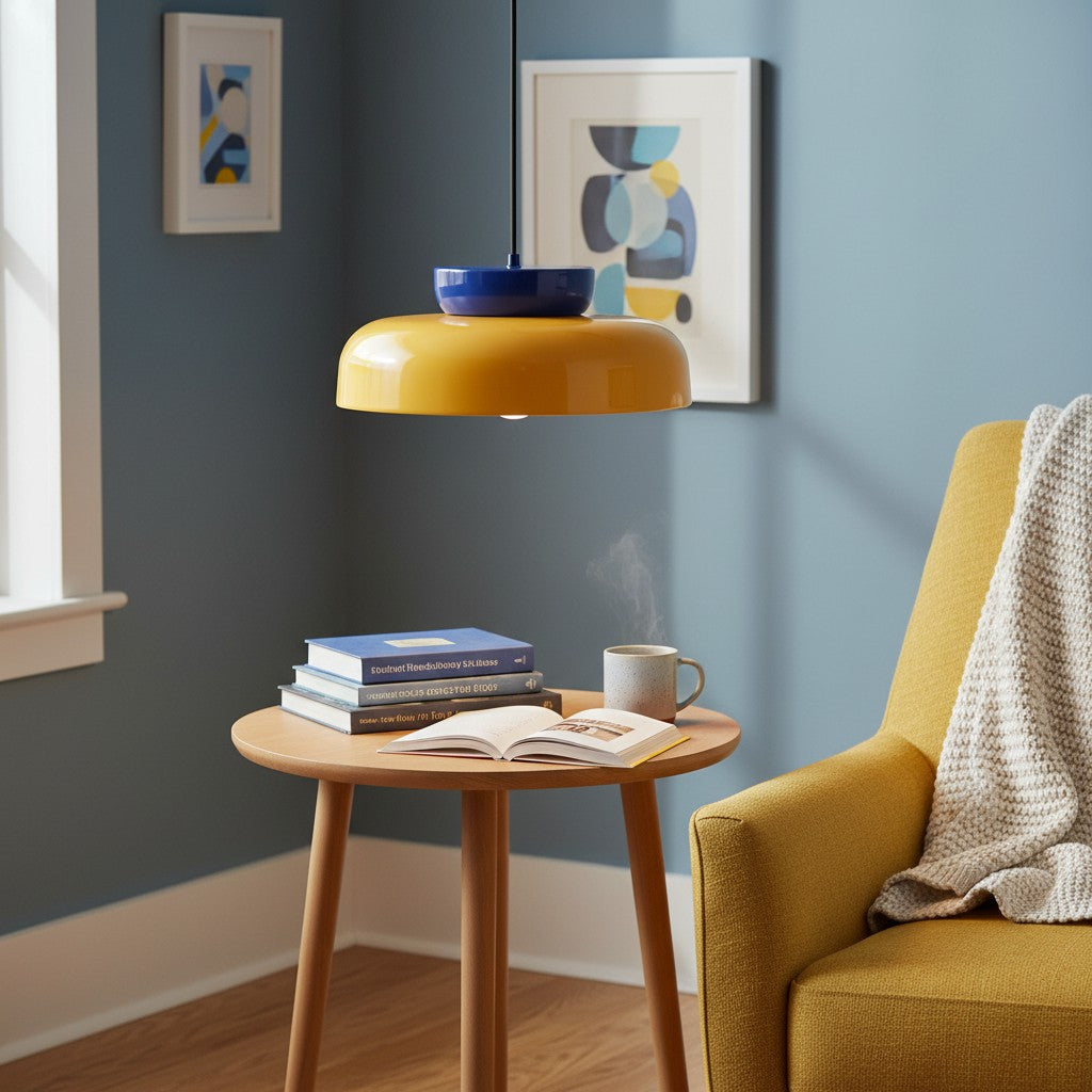 Hues Ceramic Bowl  Pendant Light
