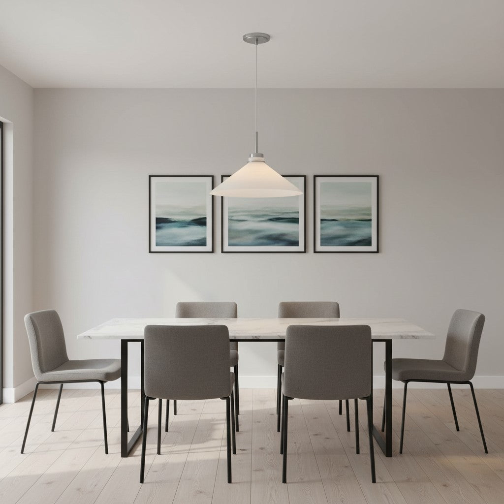Grange Pendant Light Metal&Glass